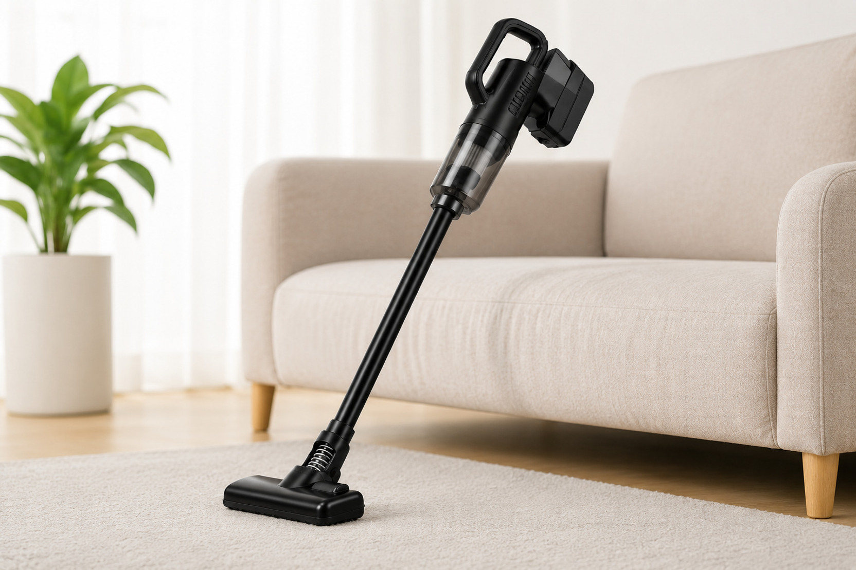 WEASH Cordless Vacuum Cleaner 21V Rechargeable Handheld & Stick Vacuum Cleaner Hand-held Vacuum Cleane...