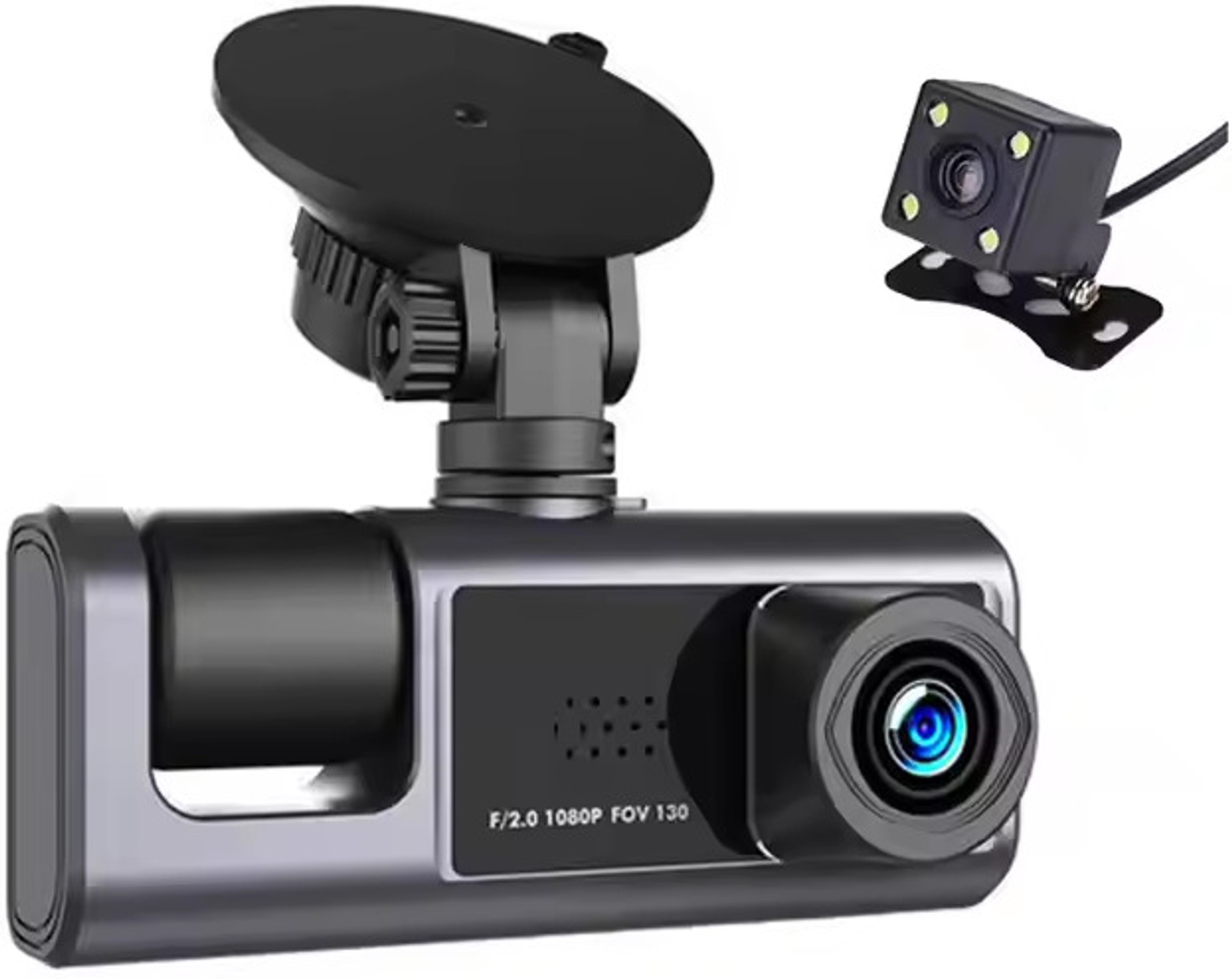 GiftNow 2-Inch Display Car Dashcam Full HD, Night Vision, G-Sensor, Loop Recording" Reverse Assist Camera System