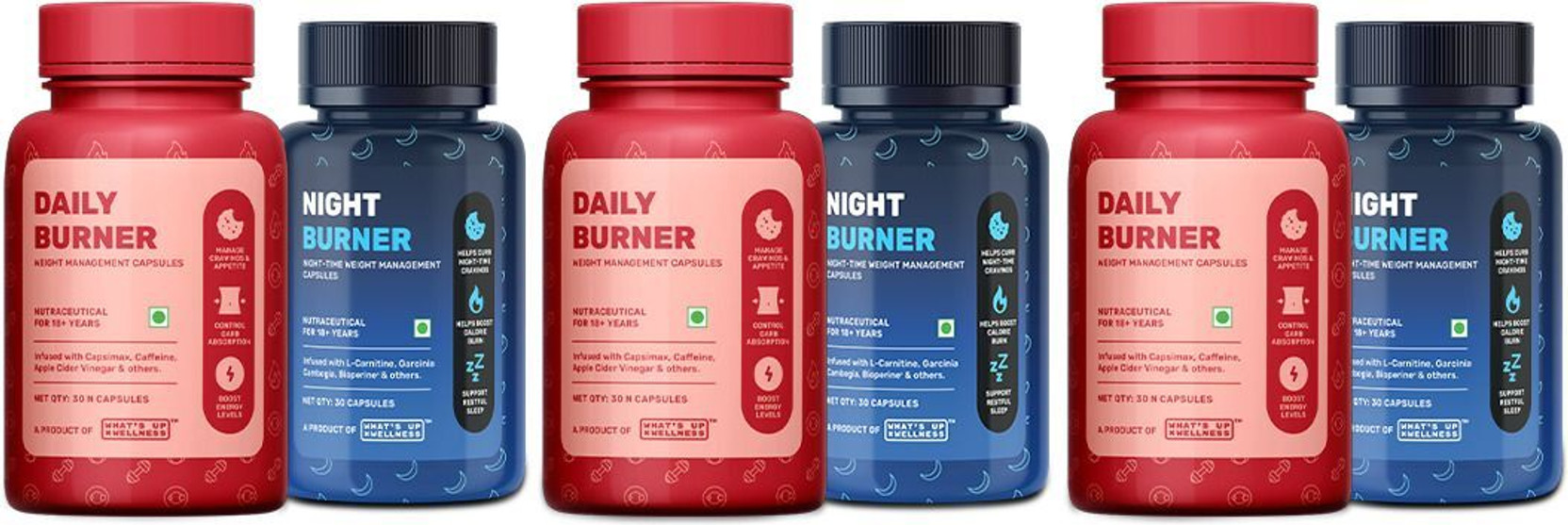 Jacked Factory Burn-XT Clinically Studied Fat Burner & Weight Loss Supplement