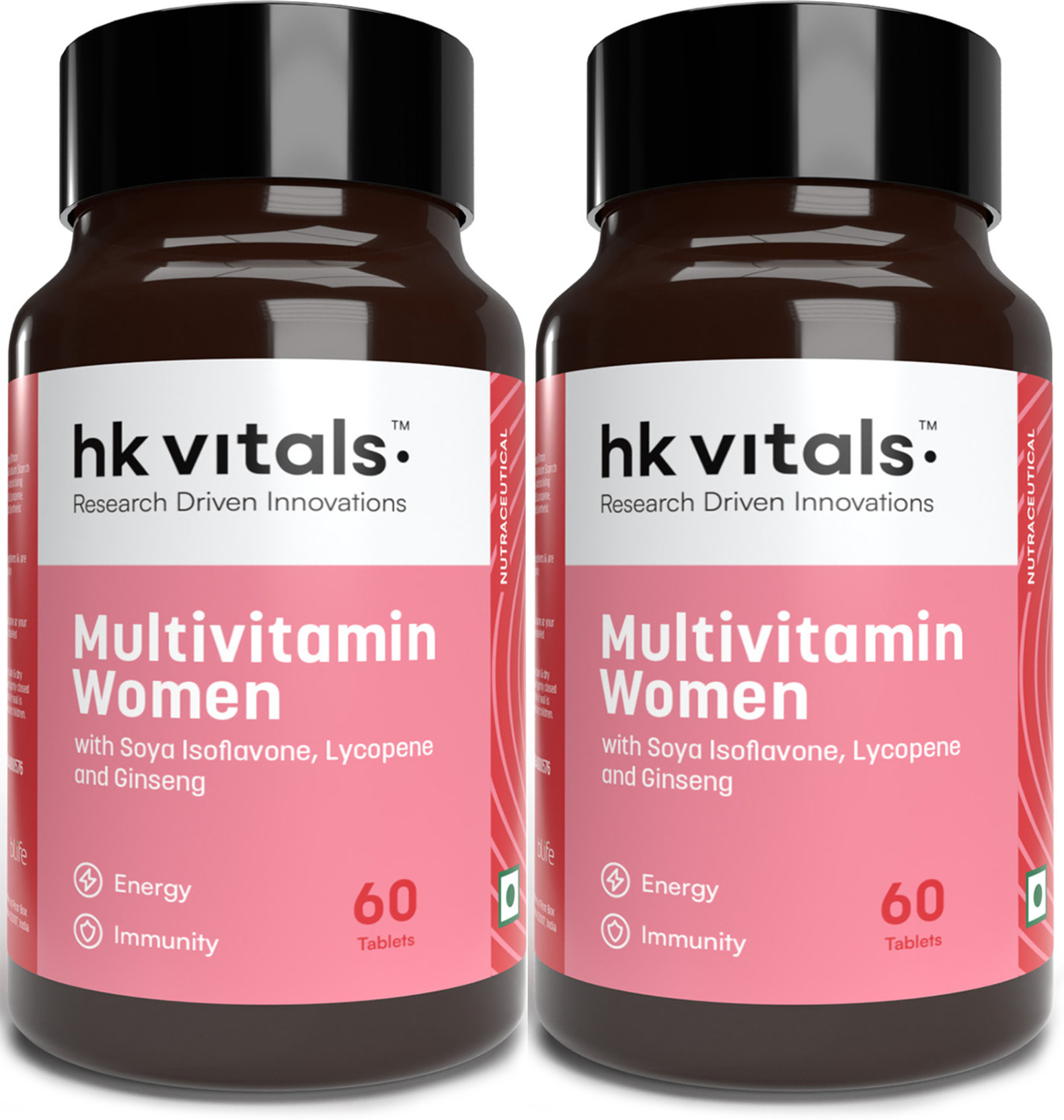 hk vitals Multivitamin For Women | With Zinc, Vitamin C,D, Multiminerals & Ginseng Extract