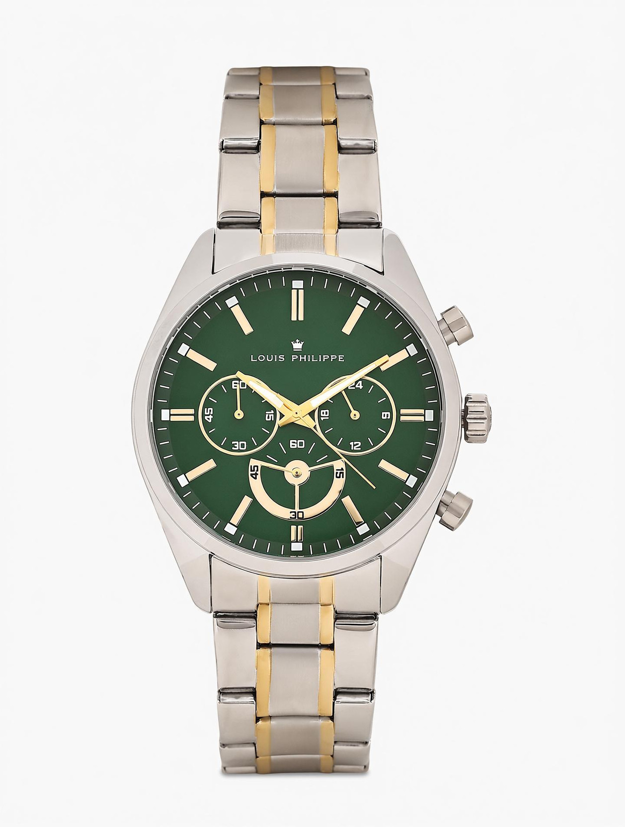 Chronograph, Green Dial Analog Watch  - For Men LP000006D