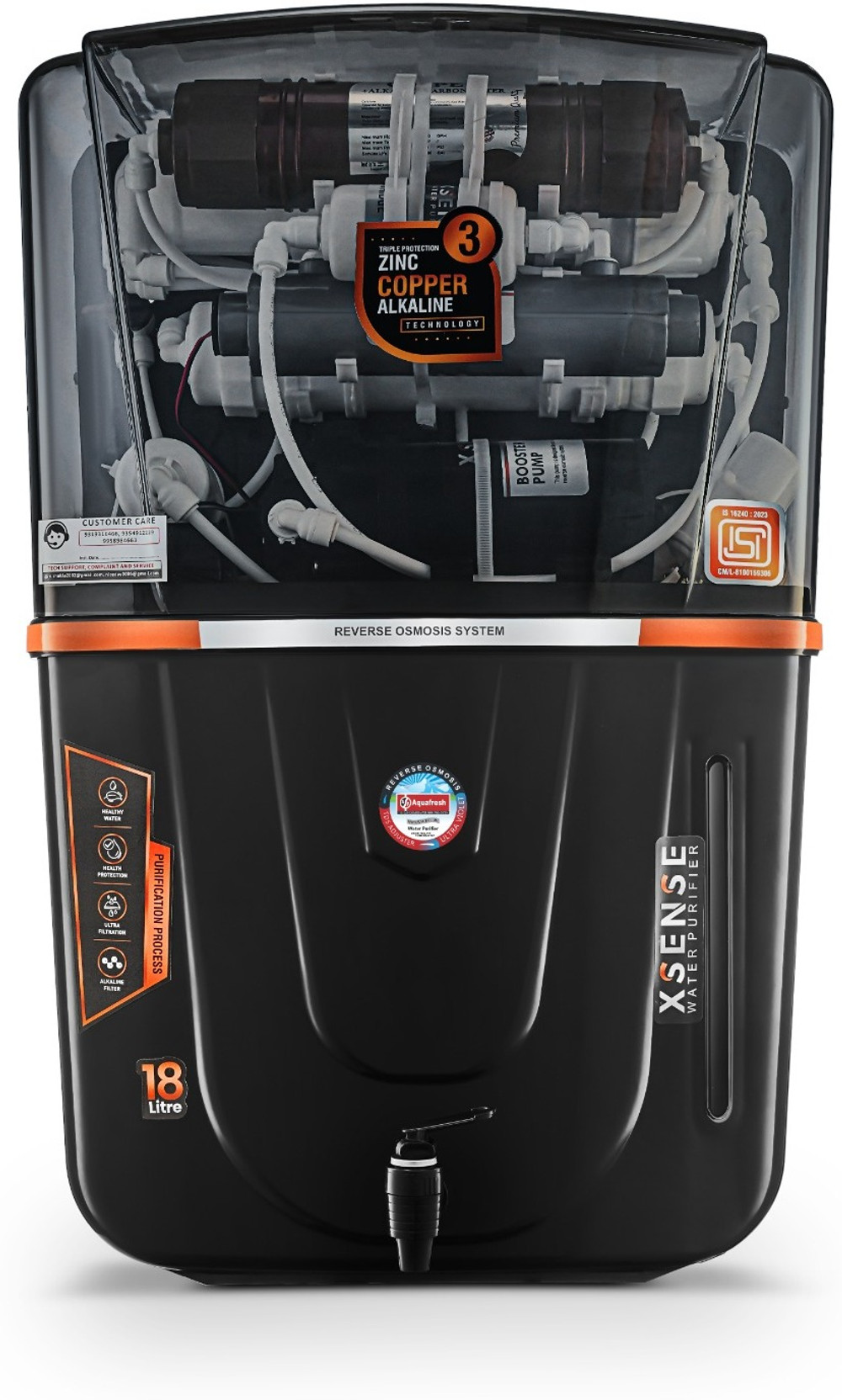 Aqua Fresh Smoke Audi 18 ltr drink pure India 1st BIS (IS 16240 :...more