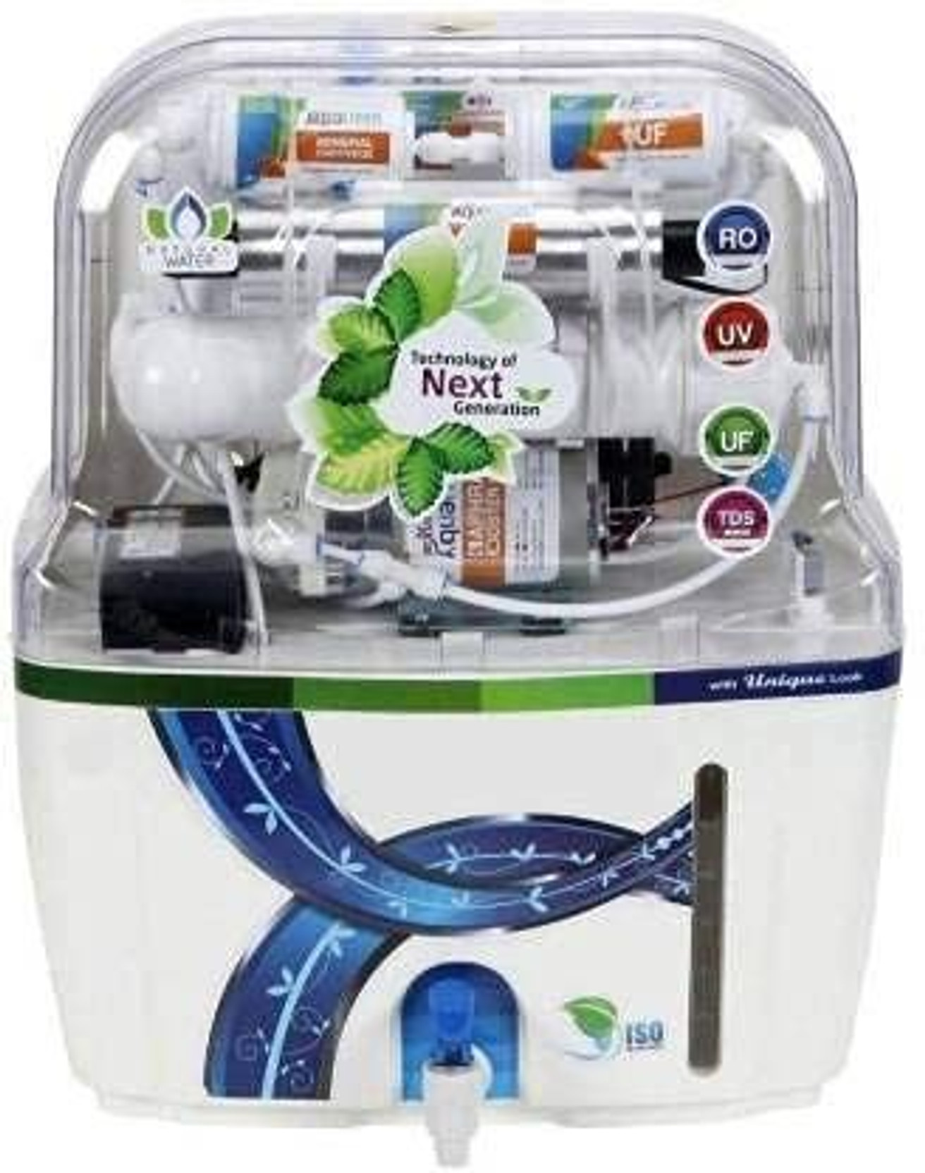 DPW SWIFT RO +UV+UF+TDS+ALKALINE RO WATER PURIFIER 15 L RO + UV + UF + Alkaline Water Purifier
