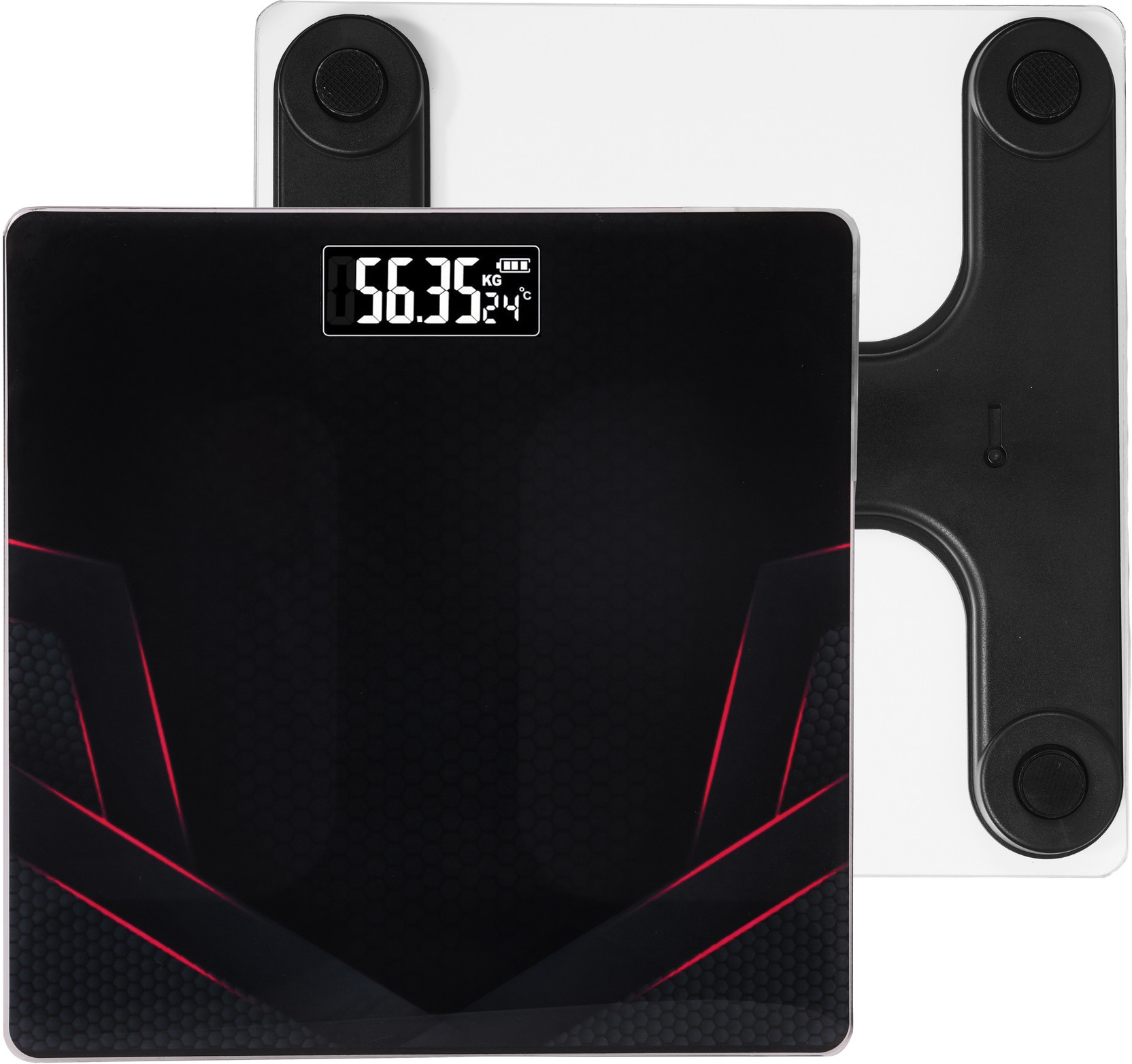 GK-JLPV Premium Digital Weighing Scale | 180 kg High Precision Glass Weighing Scale