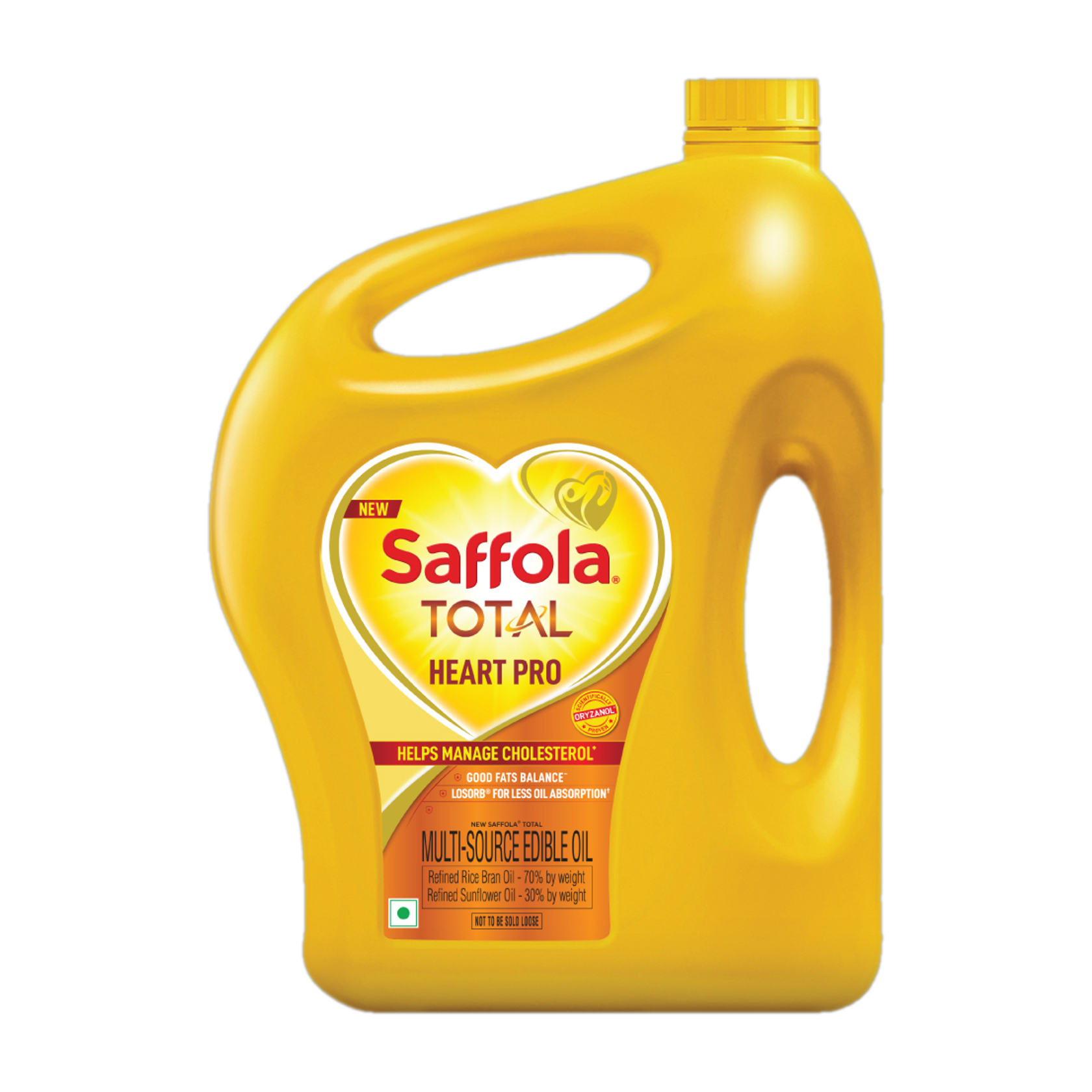 Saffola Total Pro Heart Rice Bran Oil 4.55 Kg