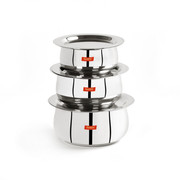 MasterClass Fornello a induzione of Acciaio inox con coperchio, 11 litri