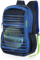 AMERICAN TOURISTER Backpack with Rain Cover for Boys and Girls 30 L Laptop  Backpack BLUE - Price in India | Flipkart.com