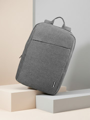 31 Liter Laptop Backpack - Grey, Polyester, Hand Wash (Model BP004-GRE)