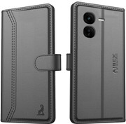 AIBEX Flip Cover for IQOO Z9 5G|Premium Leather Finish | Magnetic