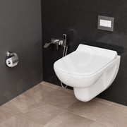 Jaquar CONTINENTAL Range Rimless Wall Mount WATER CLOSET / TOILET BOWL ...