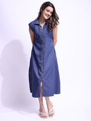 gap empire waist mini dress Mini Empire Waist Dress Large main image 0