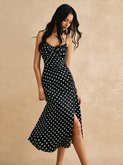 slim fit dress slacks Asha Mini Dress