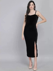 Raabta Fashion Women Gown Black Maxi/Full Length Dress - Buy Raabta Fashion  Women Gown Black Maxi/Full Length Dress Online at Best Prices in India |  Flipkart.com