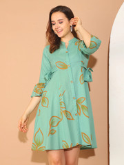 floral ruffle dress Saints & Secrets