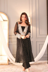 green emerald velvet dress Buy Raabta Black Long Dress With Floral Net Yoge at Amazon.in main image 1