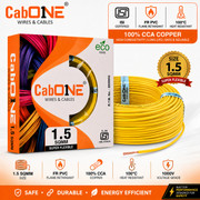 KEI CABLES FR PVC 1 sq/mm Yellow 90 m Wire Price in India - Buy