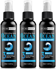 Nettoyant Visage Océan Muuchstac Homme - Anti-acné Et Boutons - Gel 100ml - Naturel