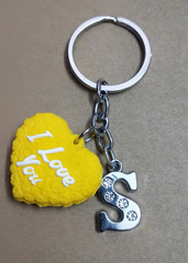 KYP Fashion Alphabet S Love Valentines Gift for Him Her Wife