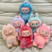 Pop Mart Labubu The Monsters Flip With Me Vinyl Plush Doll Key