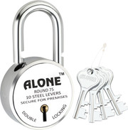 Sharad Atoot 55 MM Double Locking Steel Lock 5 Lever Padlock for