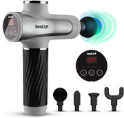 Flexnest The Flexgun Massage Gun|Premium German-Design + 4 Silicone Coated  Heads & Long Battery Life Massager - Flexnest : Flipkart.com