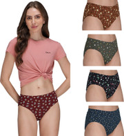 Young trendz Women Hipster Maroon, Black, Orange Panty - Buy Young