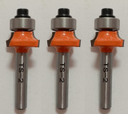 ALPHABET TS2 BEARING CORNER ROUND TRIMMER BITS SHANK=6MM CUTTING