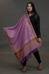 reet mahal wool embroidered women shawl