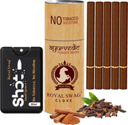ROYAL SWAG Ayurvedic & Herbal Cigarette, Clove Flavour Smoke Tobacco Free  Cigarettes Helps in Quit Smoking Smoking Cessations Price in India - Buy  ROYAL SWAG Ayurvedic & Herbal Cigarette, Clove Flavour Smoke