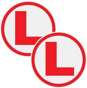 Learning License Sticker ZYOZI 8 inch L Symbol Learning License, L Sticker for Car, L Learning ...