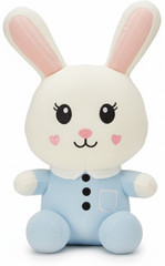 Kiddietown Soft Toy Pink Rabbit With Carrot - 11 inch - Soft Toy