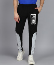 UNDER ARMOUR Checkered Men Black Track Pants - Buy UNDER ARMOUR