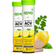 OZiva ACV Moringa (Green Apple)To Control Cravings, Apple Cider Vinegar ...
