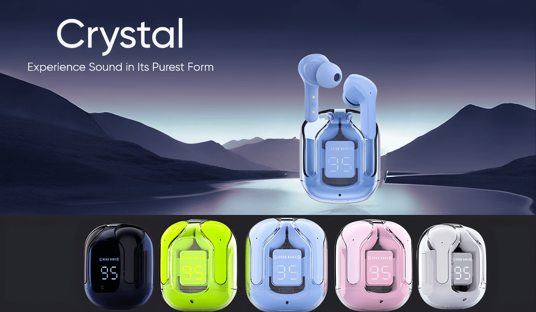 Ultrapodsmax ENC Noise Canceling Wireless Bluetooth Earbuds HiFi Stereo