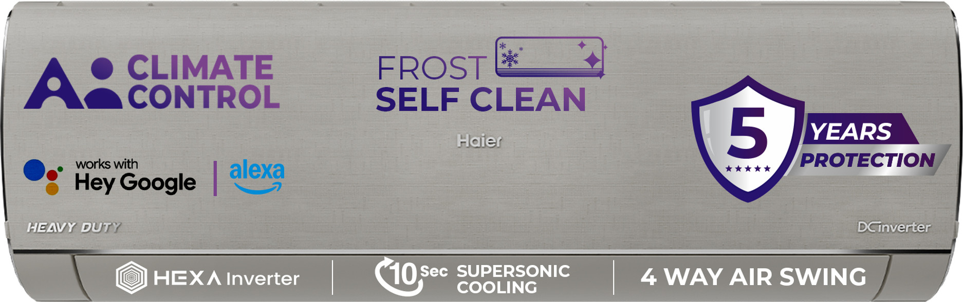 Haier FK2515T5SIW-2 1.5 Ton 5 Star AC