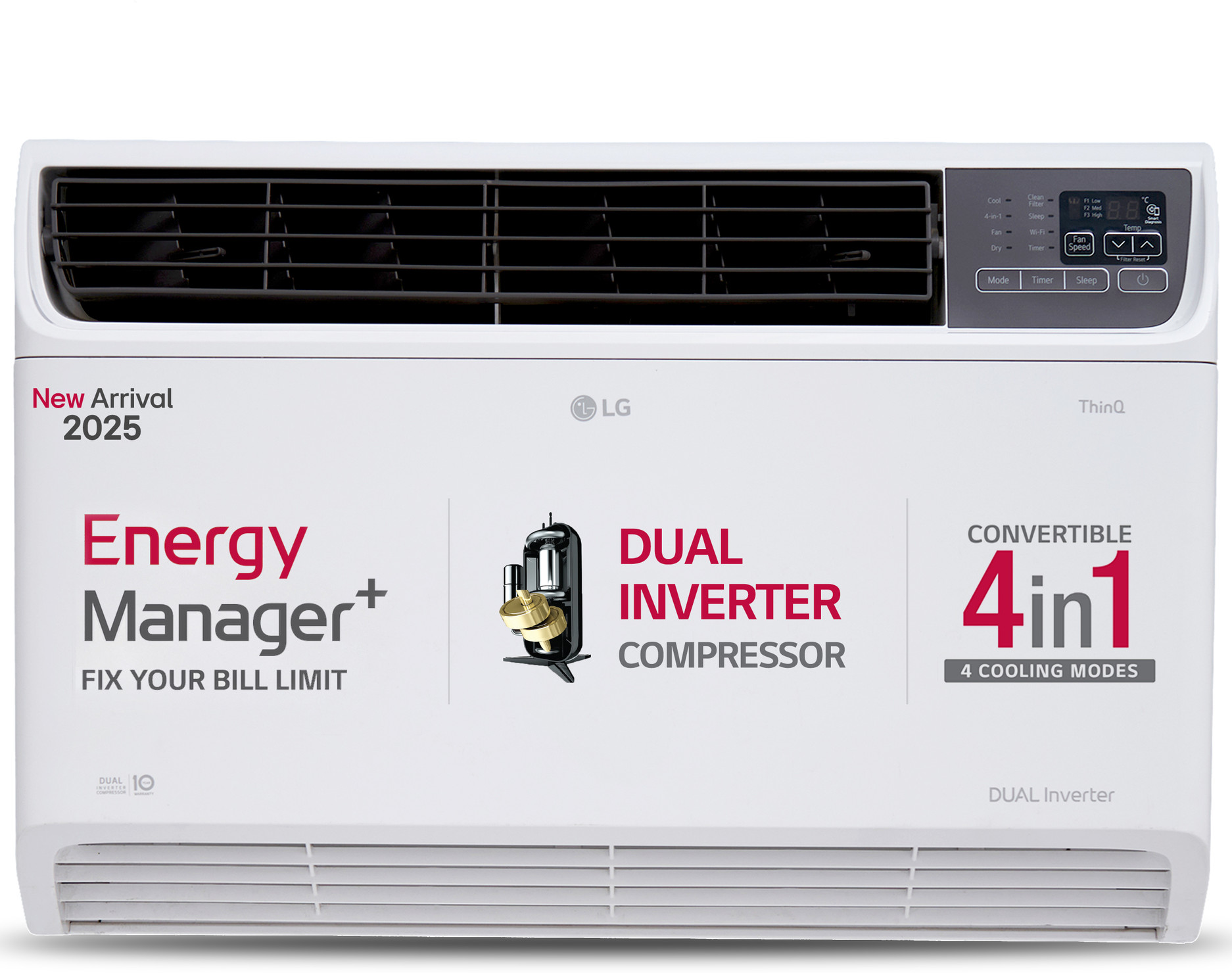 LG UW-Q18WWXA 1.5 Ton 3 Star AC