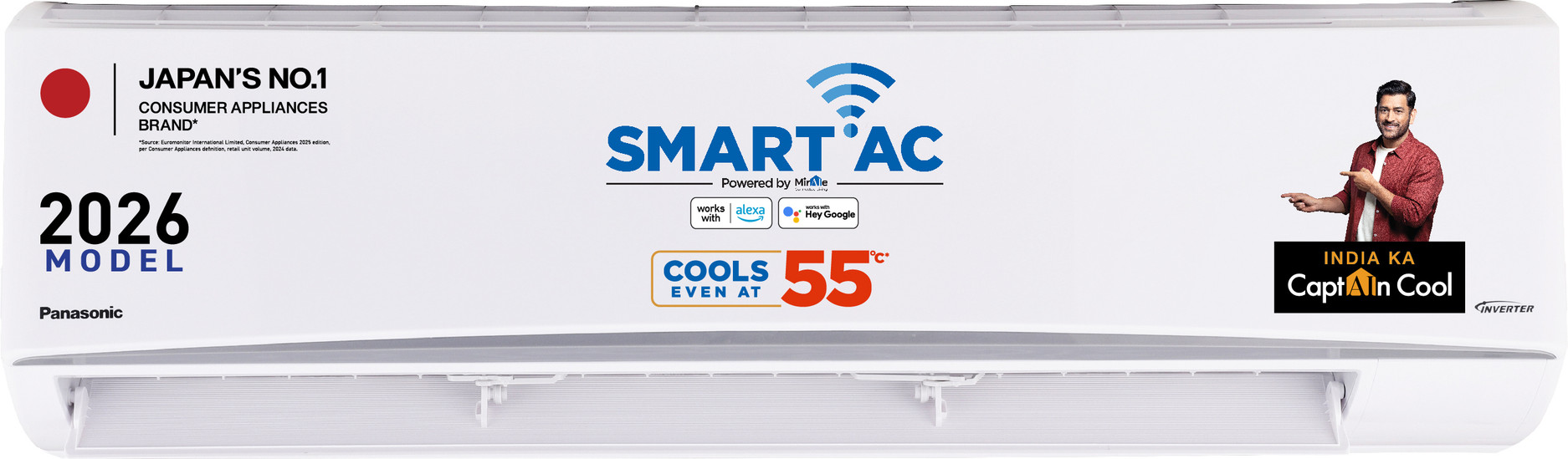 Panasonic CS-QU30CKYFM 2.5 Ton 3 Star AC