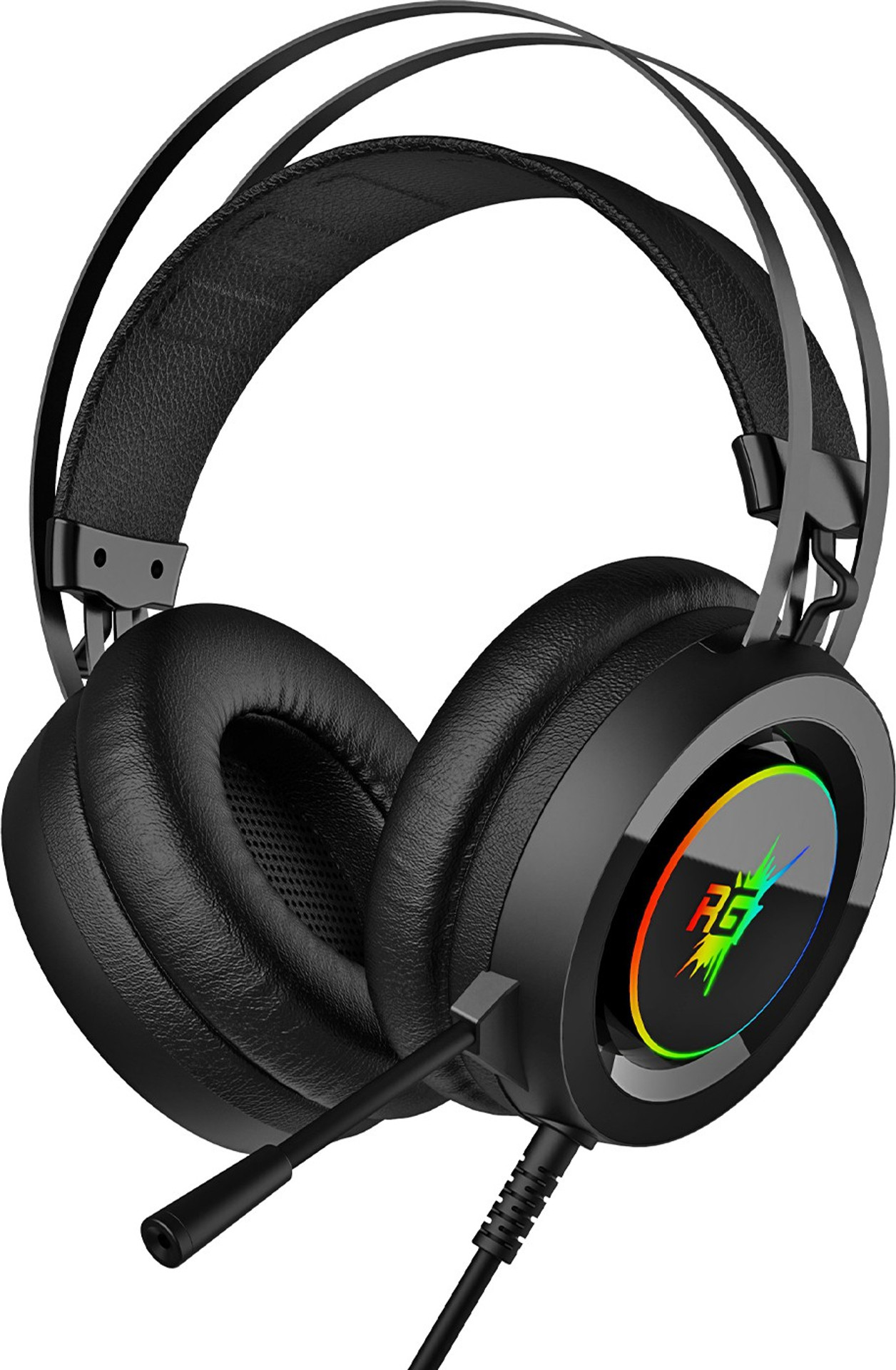 Redgear Cloak wired gaming headset with RGB lighting