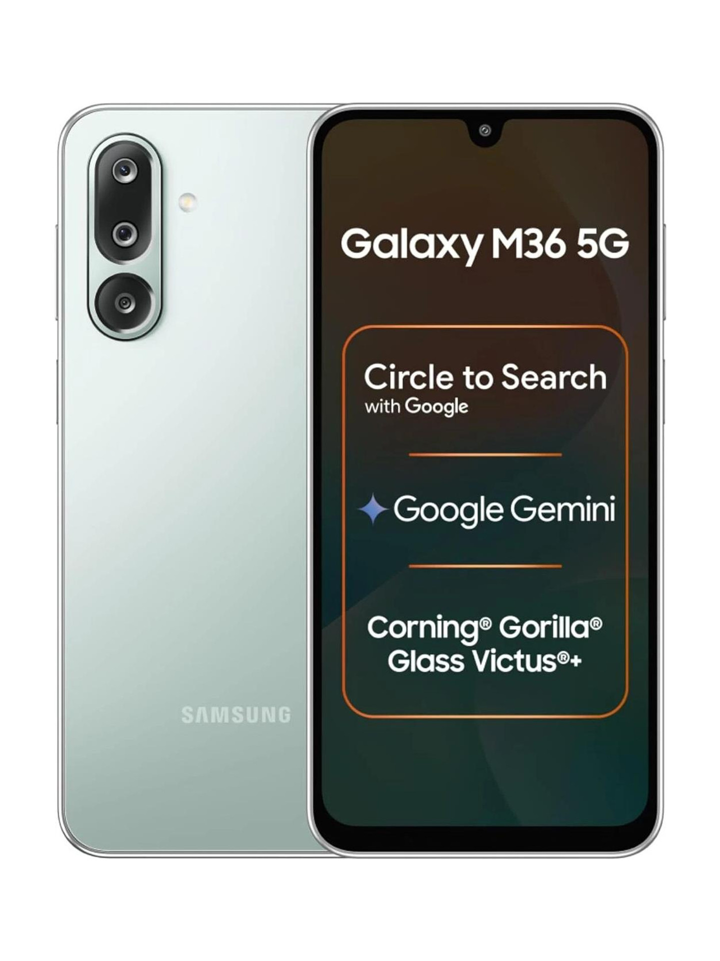 Samsung M36 5G (Light Green, 256 GB)