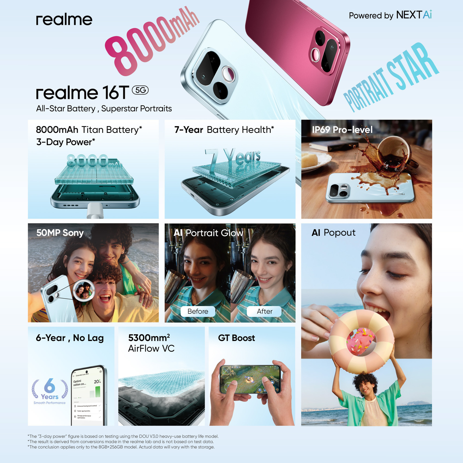 REALME  16T 5G 8/128 Angle 2