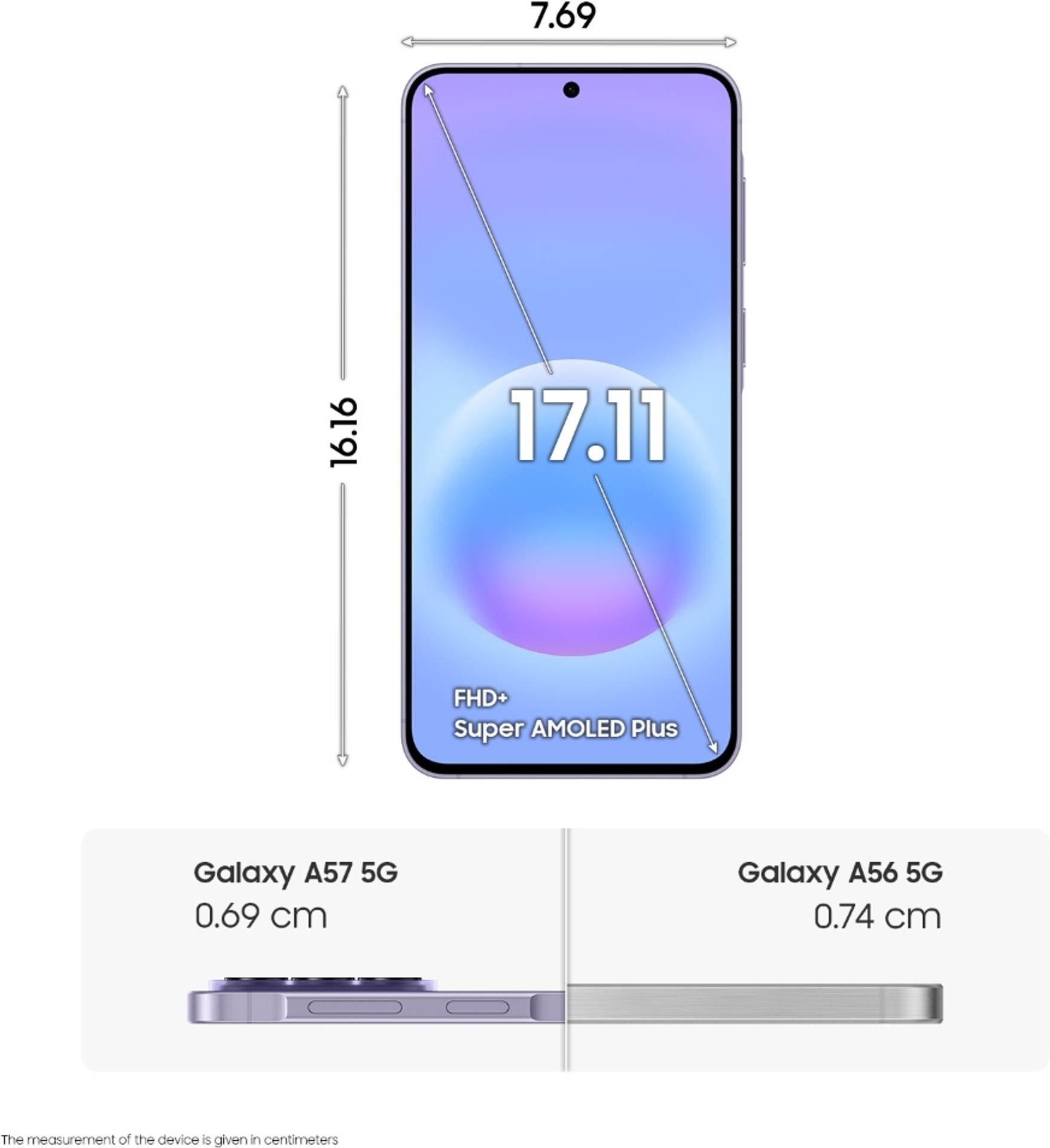 SAMSUNG A57 5G  12/256 Angle 3