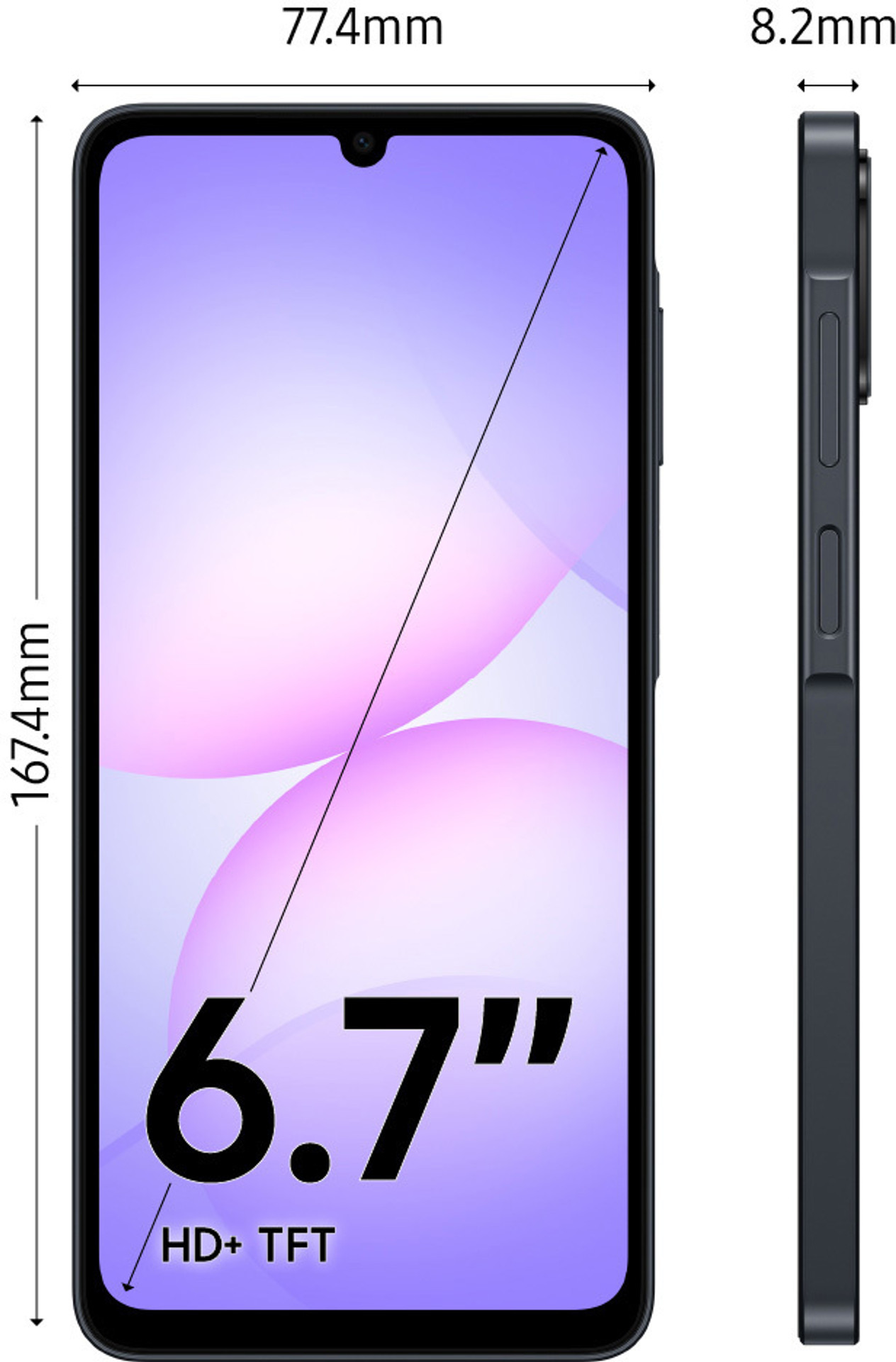 SAMSUNG A07 5G  4/128 Angle 4