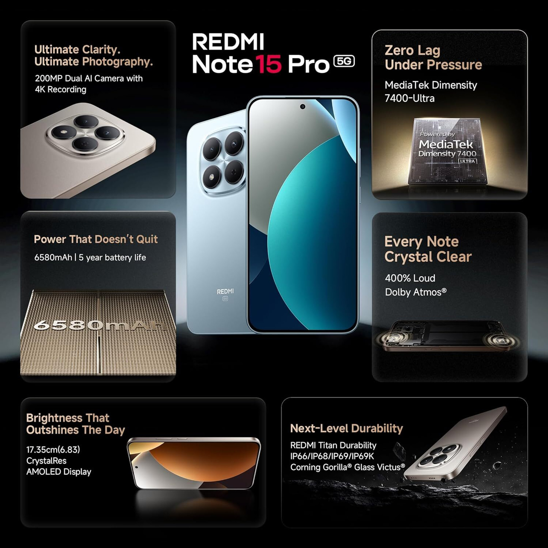 REDMI NOTE 15 PRO 5G 8/128 Angle 3