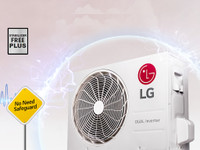 LG Super Convertible 6-in-1 Cooling 1.5 Ton 5 Star Split Dual Inverter AI, 4 Way Swing, HD Filter with Anti-Virus Protection AC - White (PS-Q19RNZE, Copper Condenser) LG Super Convertible 6-in-1 Cooling 1.5 Ton 5 Star Split Dual Inverter AI, 4 Way Swing, HD Filter with Anti-Virus Protection AC - White (PS-Q19RNZE, Copper Condenser)