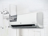 LG Super Convertible 6-in-1 Cooling 1.5 Ton 5 Star Split Dual Inverter AI, 4 Way Swing, HD Filter with Anti-Virus Protection AC - White (PS-Q19RNZE, Copper Condenser) LG Super Convertible 6-in-1 Cooling 1.5 Ton 5 Star Split Dual Inverter AI, 4 Way Swing, HD Filter with Anti-Virus Protection AC - White (PS-Q19RNZE, Copper Condenser)