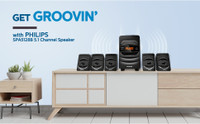 PHILIPS SPA5128B/94 40 W Bluetooth Home Theatre (Black, 5.1 Channel) PHILIPS SPA5128B/94 40 W Bluetooth Home Theatre (Black, 5.1 Channel)