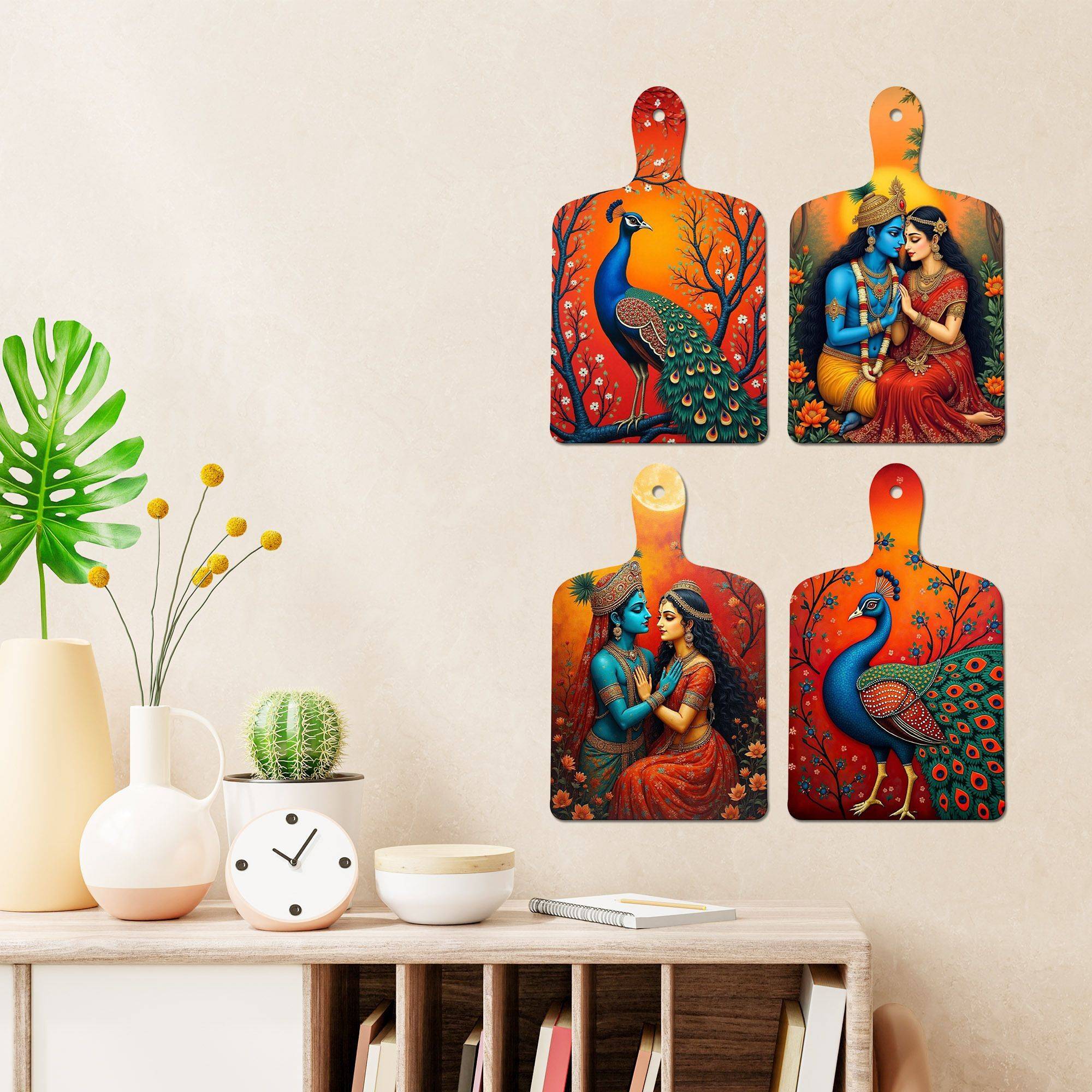 Radha Krishna Art Wall Hanging Home Décor Wall Art for Living room