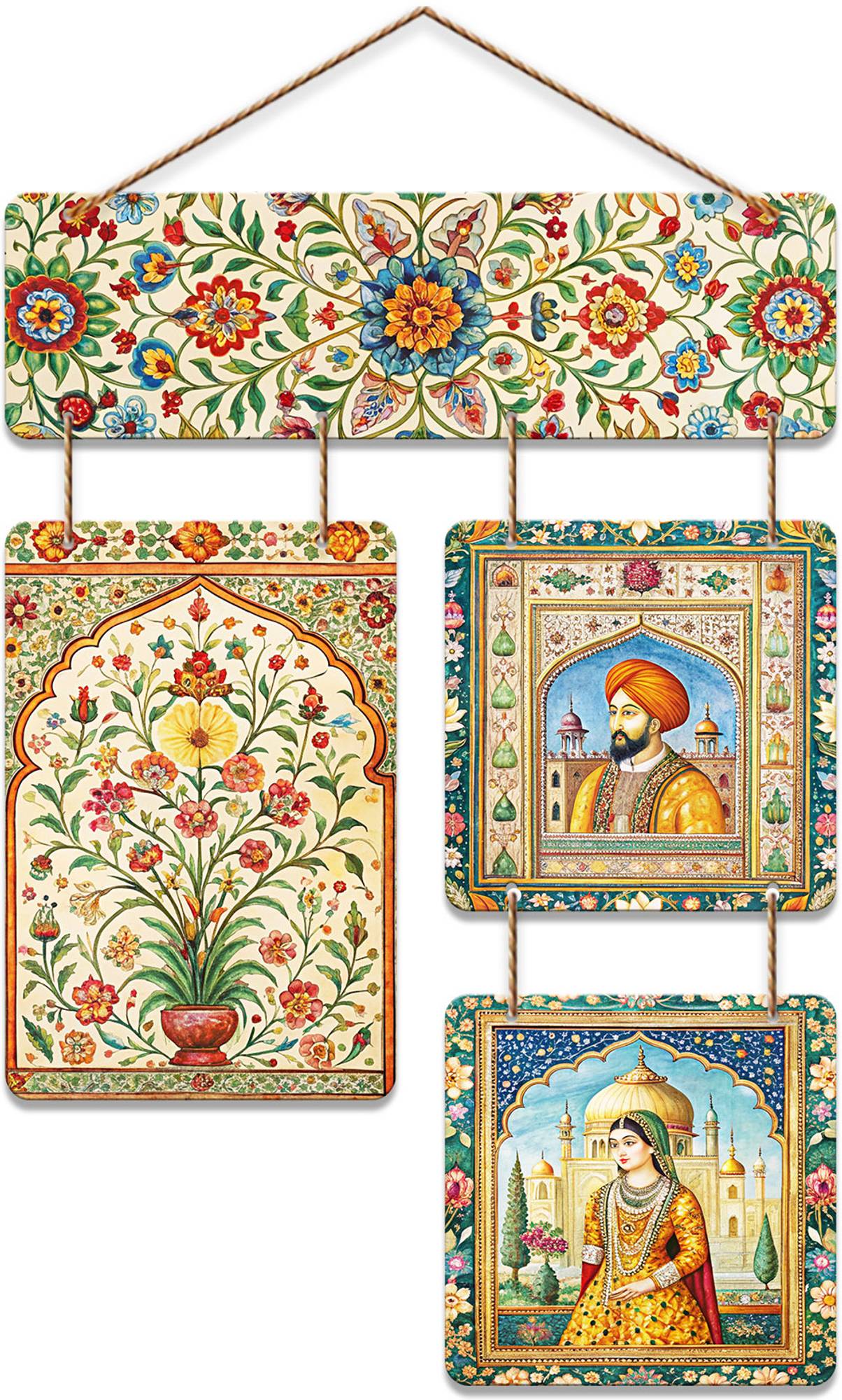 Mughal Art Wall Hanging Home Decorative Wall Art for Living room