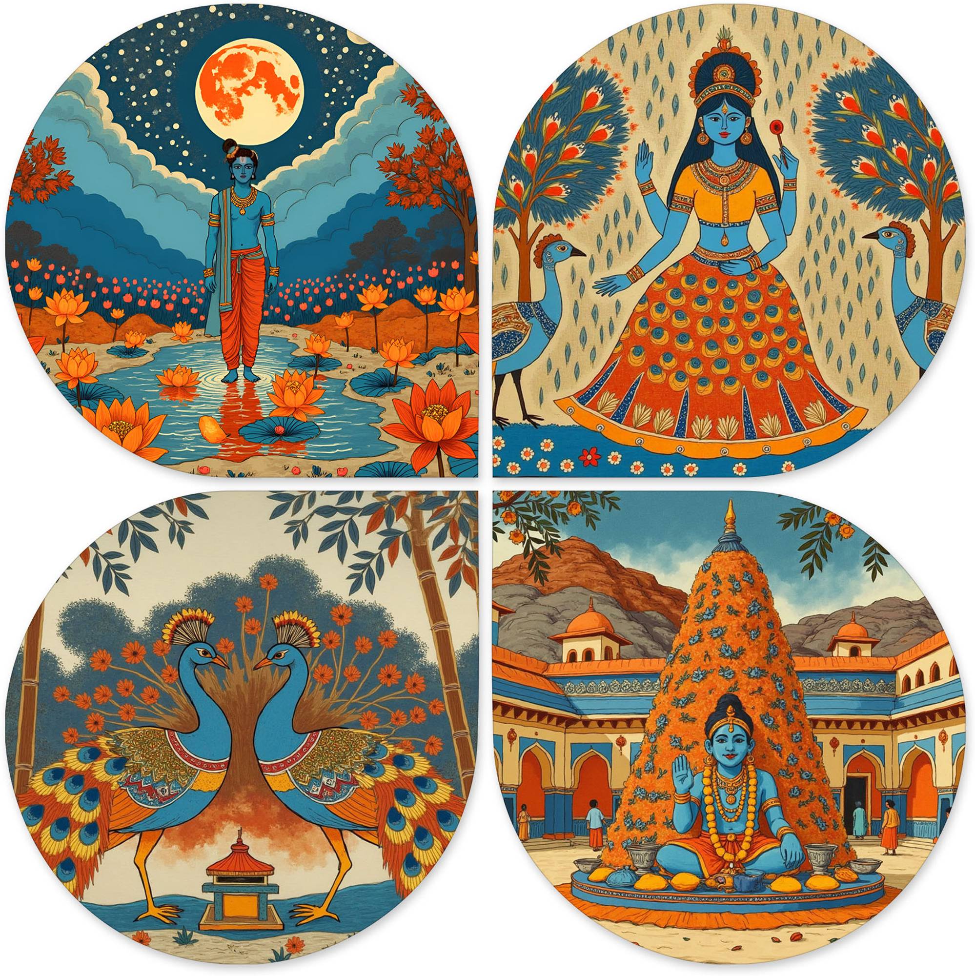 Religious Handcrafted Mdf Wooden Wall Hanging For Home