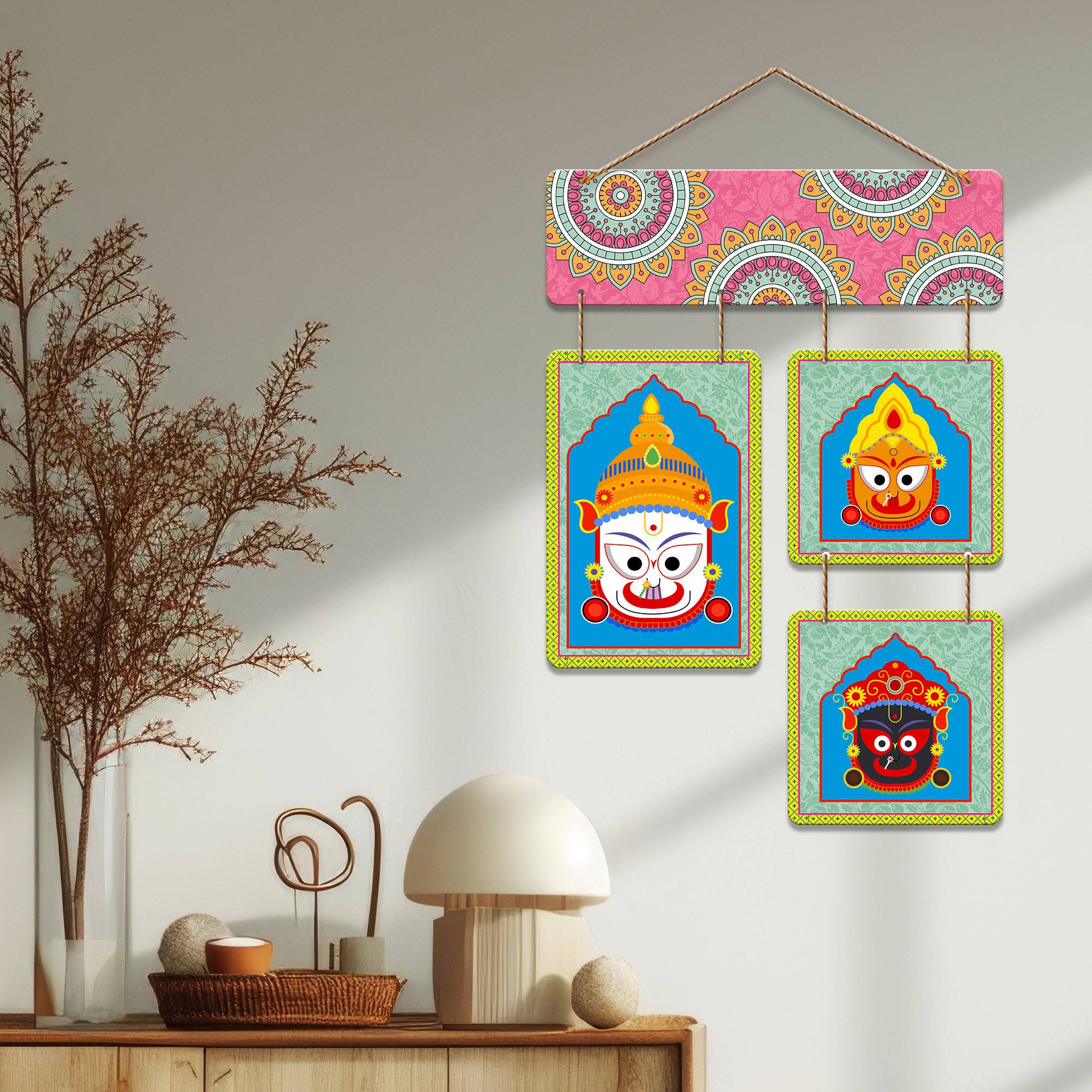 Gond Art Wall Hanging Home Decorative Wall Art for Living room